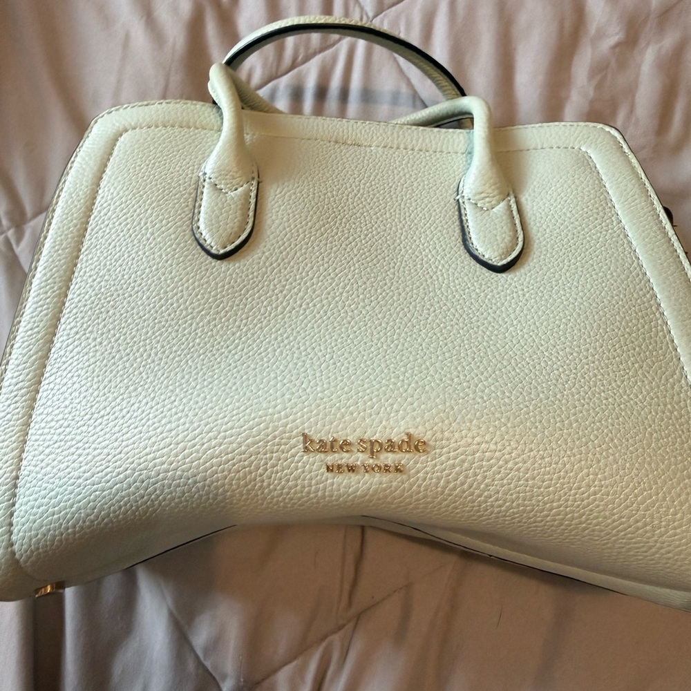Kate Spade light blue green Satchel Bag included